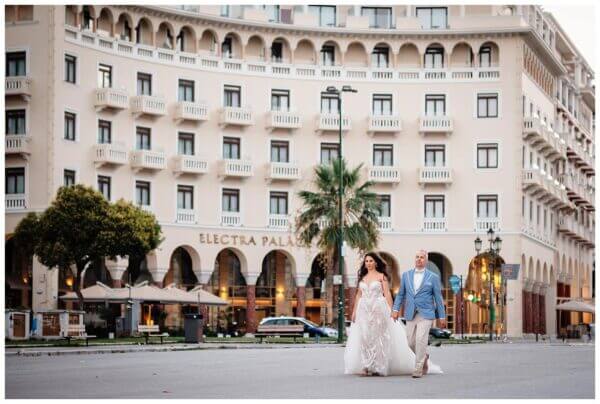 After Wedding Shooting in Thessaloniki. Hochzeitsfotos vom Hochzeitsfotografen in Griechenland.
