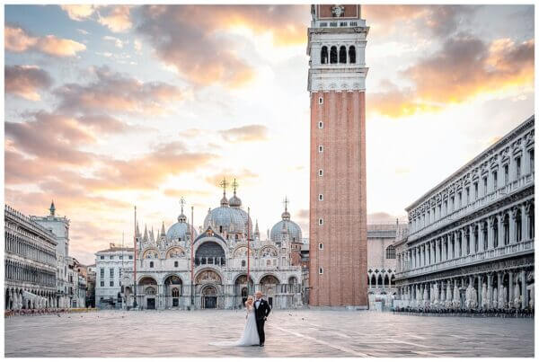 After Wedding Shooting in Venedig. Hochzeitsfotos vom Hochzeitsfotografen in Italien.